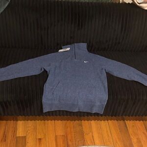 Nike Women’s Zip-Up Pullover • NWT • Never Worn • XS • Blue